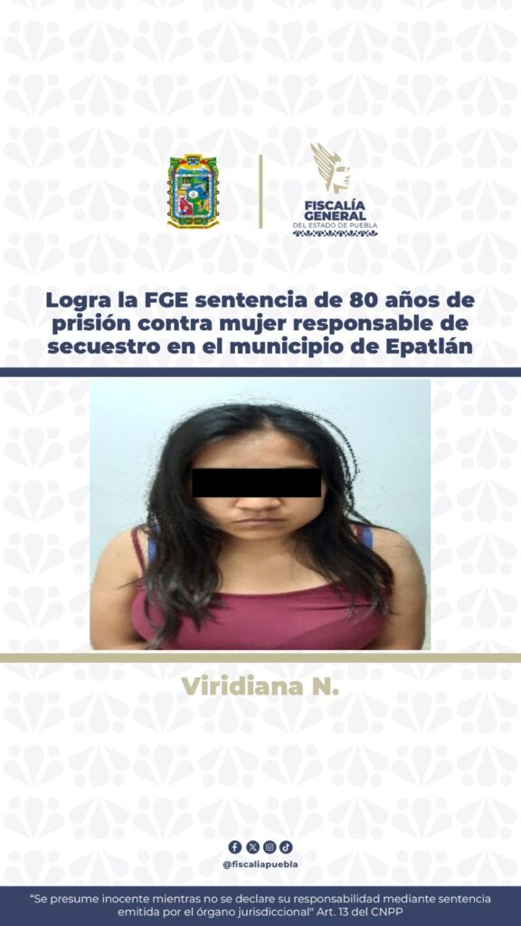 FGE, sentencia, secuestro, Epatlán