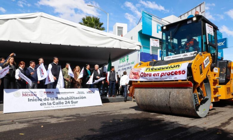 Alejandro Armenta, Gobierno de Puebla, rehabilitación vial, Puebla capital