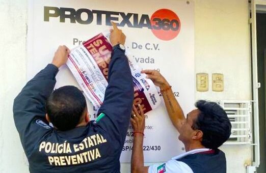 SSP, suspensión, empresa de seguridad privada, Protexia 360, El Carmen