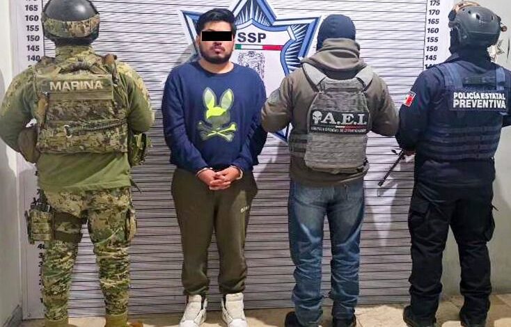 SSP, Semar, FGE, El Shower, detenido, generador de violencia