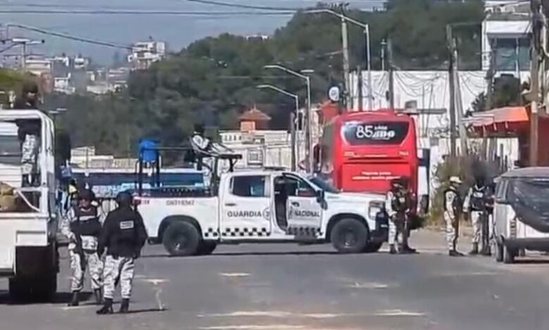 Guardia Nacional, robo de armas, operativo, Xonacatepec