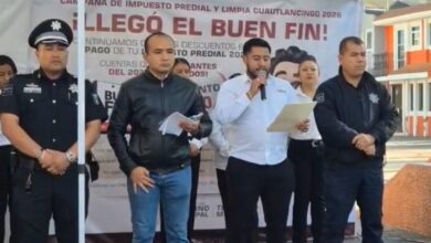 Cuautlancingo, Buen Fin, pago de predial