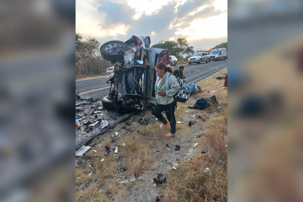 accidente, Las Palomas, Tehuitzingo, Policía Municipal, accidente, accidente choque,