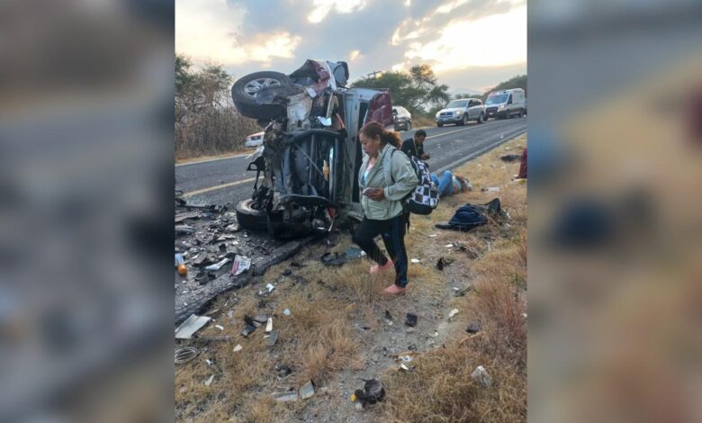 accidente, Las Palomas, Tehuitzingo, Policía Municipal, accidente, accidente choque,