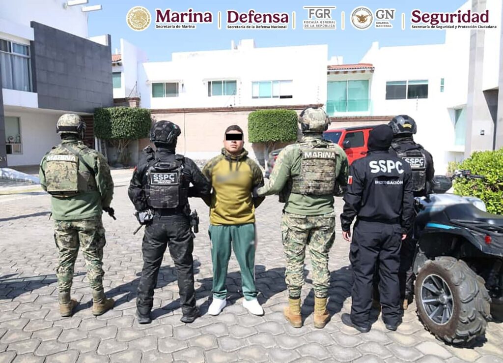 operativo federal, Lomas de Angelópolis, SSyPC, Marina, Defensa, FGR, Guardia Nacional