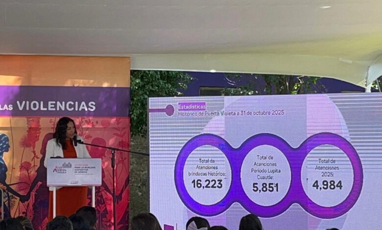 San Andrés Cholula, Lupita Cuautle, Casa Violeta, Puerta Violeta, 25N