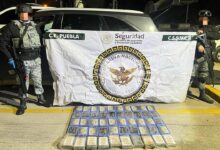 Guardia Nacional, Amozoc, droga, operativo