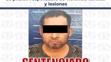sentencia, violencia familiar, lesiones, FGE, Eloxochitlán