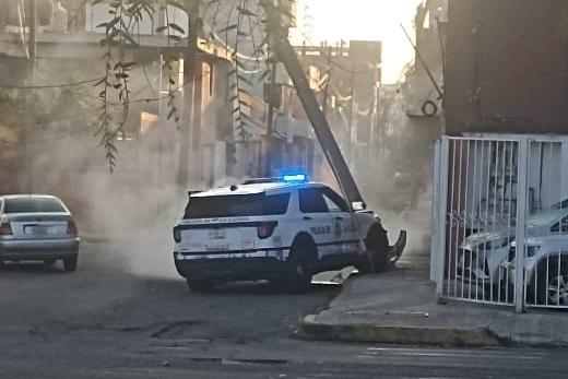 choque, patrulla, SSC, Rancho Colorado