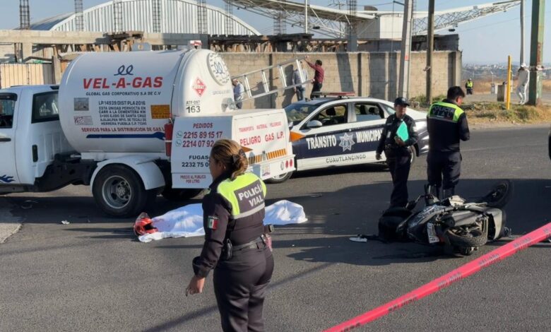 accidentes, motociclistas, Cuautlancingo, San Andrés Cholula, Periférico