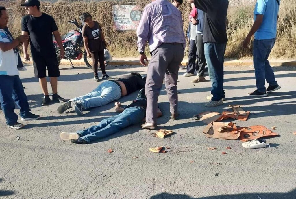 estudiante de la BUAP, accidente de motocicleta, Amozoc, federal a Tehuacán