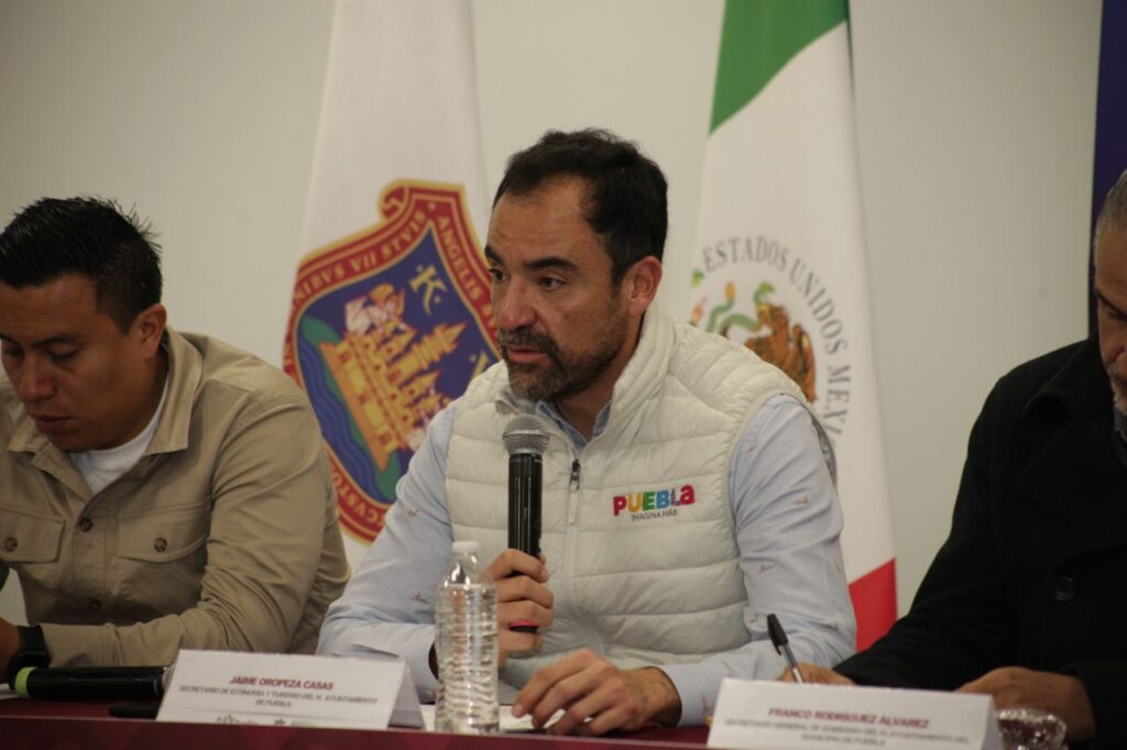 Turismo Municipal, derrama económica, visitas a Puebla capital, Jaime Oropeza Casas
