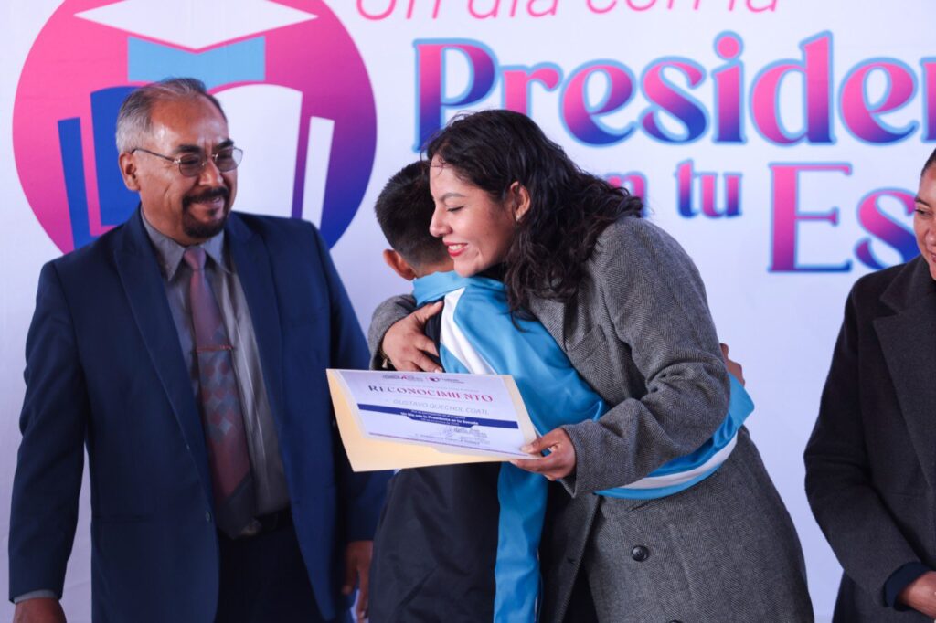 Lupita Cuautle, San Andrés Cholula, Un Día con la Presidenta en tu Escuela