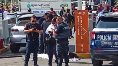 accidente, carambola, Vía Atlixcayotl, Plaza Vía San Ángel, exceso de velocidad, SUMA, SSP