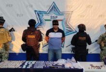 SSP, droga, detenido, Acajete, FGE, investigaciones