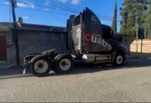 cabina, tráiler, abandono, Independencia Caleras, FGE, SSC, robo