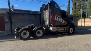cabina, tráiler, abandono, Independencia Caleras, FGE, SSC, robo
