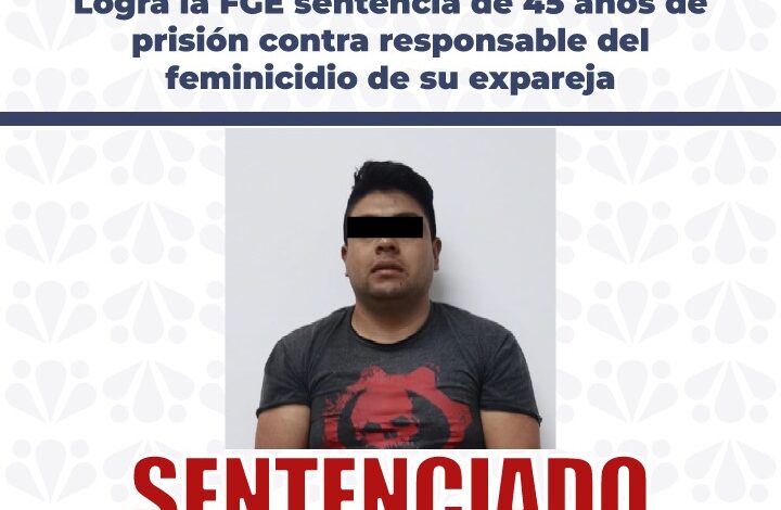 feminicidio, sentencia, Guadalupe Hidalgo, FGE