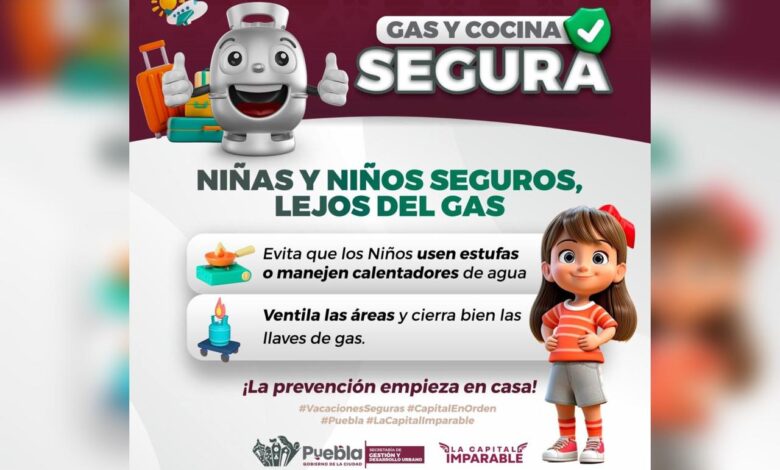 Gobierno de la Ciudad, prevención en el hogar, vacaciones seguras, accidentes, menores de edad