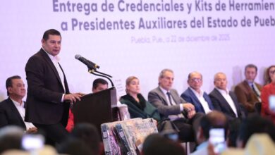 Gobierno de Puebla, Alejandro Armenta, juntas auxiliares, obra comunitaria