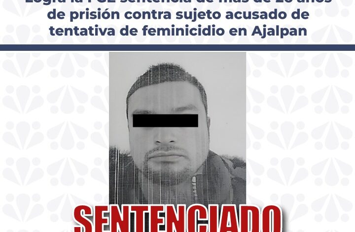 tentativa de feminicidio, sentencia, FGE, Ajalpan, incendio