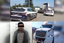 robo, tractocamión, persecución, Teziutlán, SSP, Guardia Nacional