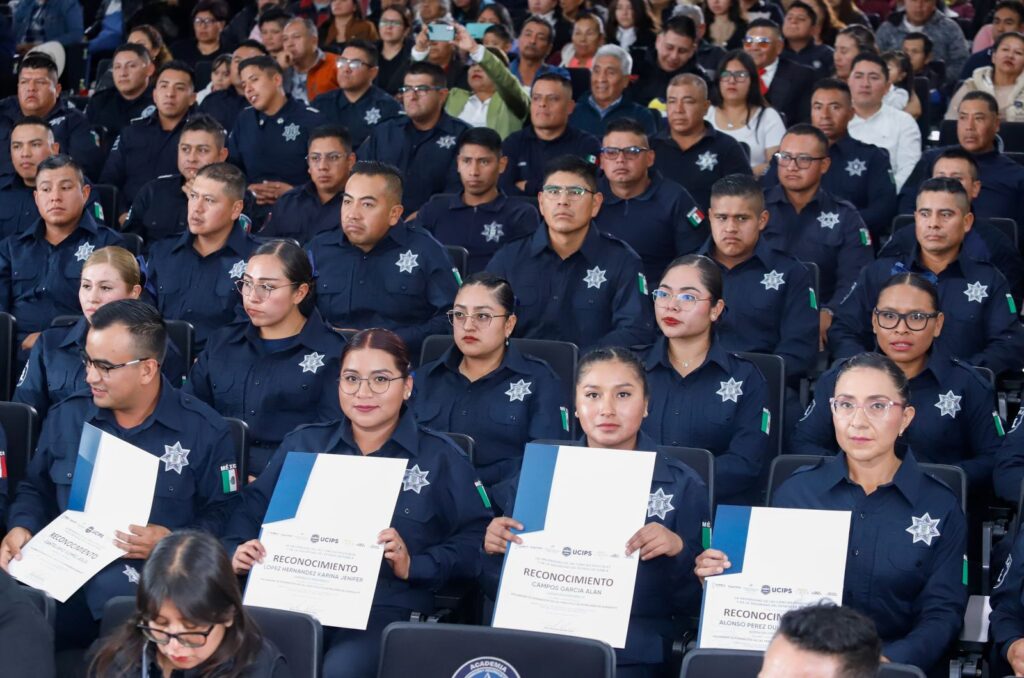 Gobierno de Puebla, policías, capacitación, profesión, Universidad de las Ciencias Policiales y de la Seguridad