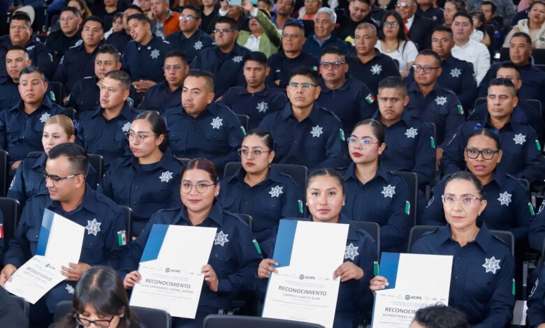 Gobierno de Puebla, policías, capacitación, profesión, Universidad de las Ciencias Policiales y de la Seguridad