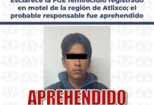 feminicidio, motel Paraíso, Atlixco, FGE, aprehensión, detenido