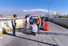 Secretaría de Infraestructura, Gobierno de Puebla, Calzada Zaragoza, daño estructural, mantenimiento