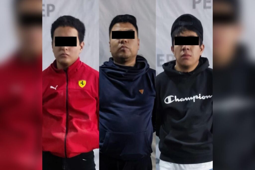 SSP, detenidos, robo, vehículo robado, armas de fuego, Coronango