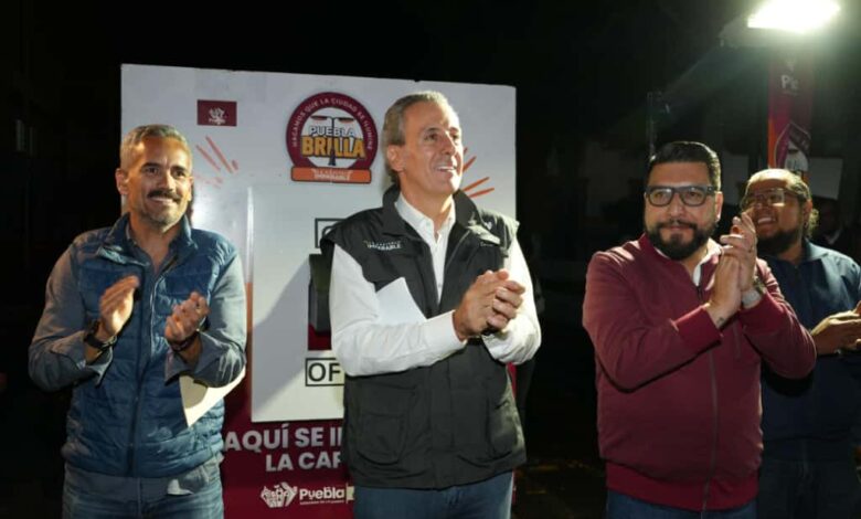 Gobierno de la Ciudad, Pepe Chedraui, Senderos de Paz, Puebla Brilla