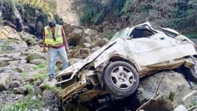 accidente, Puente Totolapa, carretera México-Tuxpan, Huauchinango
