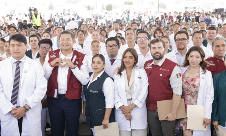 IMSS-Bienestar, unidades, rehabilitación, inversión en hospitales, Gobierno de Puebla, Alejandro Armenta