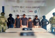 operativo, detenidos, SSP, Marina, Tehuacán, extorsionadores, comerciantes