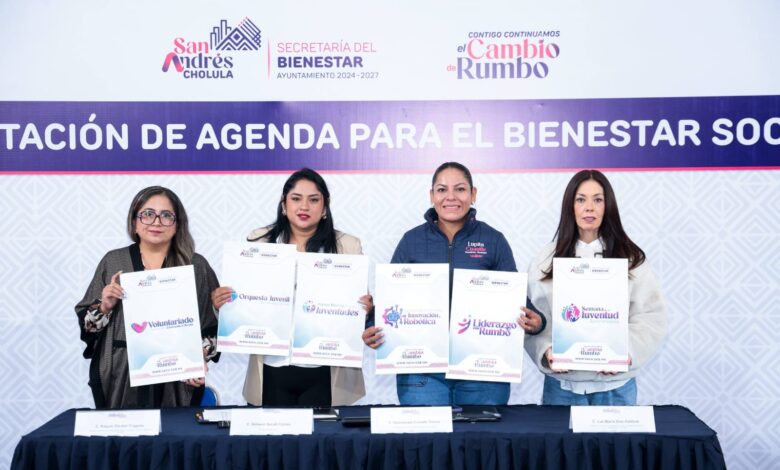 San Andrés Cholula, Lupita Cuautle, programas sociales, agenda de acciones 2026