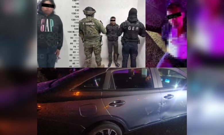 operativo, SSP, Apizaco, Tlaxcala, robo de vehículo, detenidos