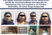 FGE, operativo, cateo, Tepeojuma, narcomenudistas, detenidos