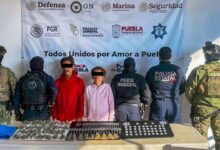detenidos, narcomenudistas, Tehuacán, SSP, Marina, Policía Municipal