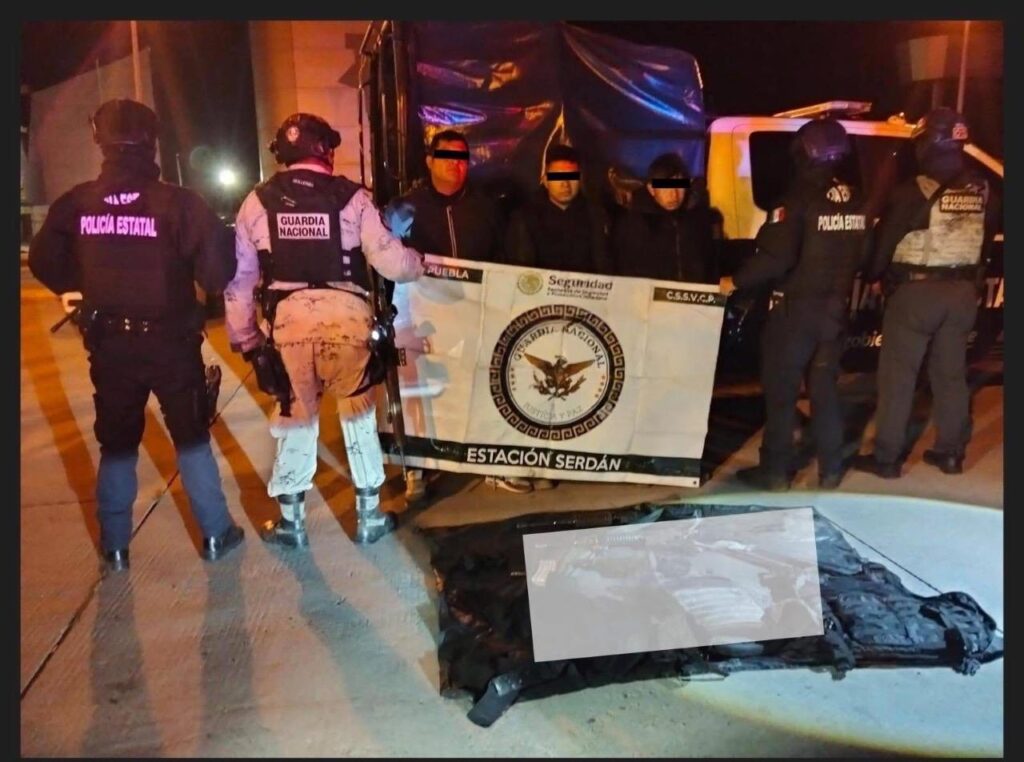 detenidos, Esperanza, operativo, SSP, Marina, robo de vehículos de carga, linchamiento