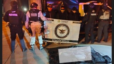 detenidos, Esperanza, operativo, SSP, Marina, robo de vehículos de carga, linchamiento