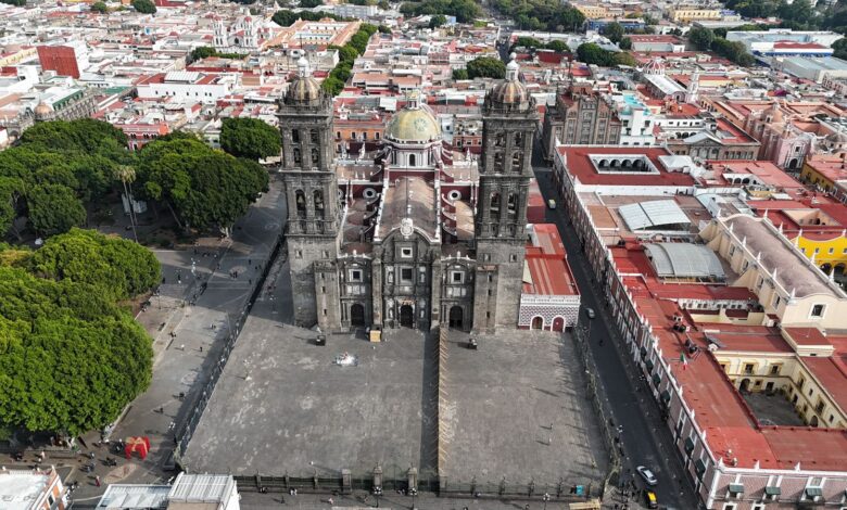 Gobierno de Puebla, Catedral de Puebla, SSP, seguridad