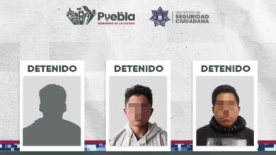 detenidos, SSC, San Rafael Oriente, robo de vehículo, robo a comercio