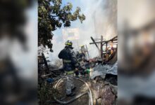 incendio, Ampliación Guadalupe Hidalgo, muerto, material reciclable, Bomberos, Protección Civil, FGE