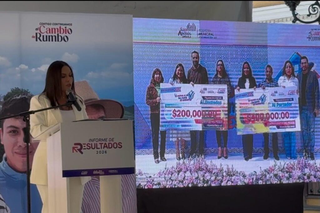 San Andrés Cholula, Lupita Cuautle, informe de resultados, informe trimestral, Tlaxcalancingo, Plan Anual de Obra Pública