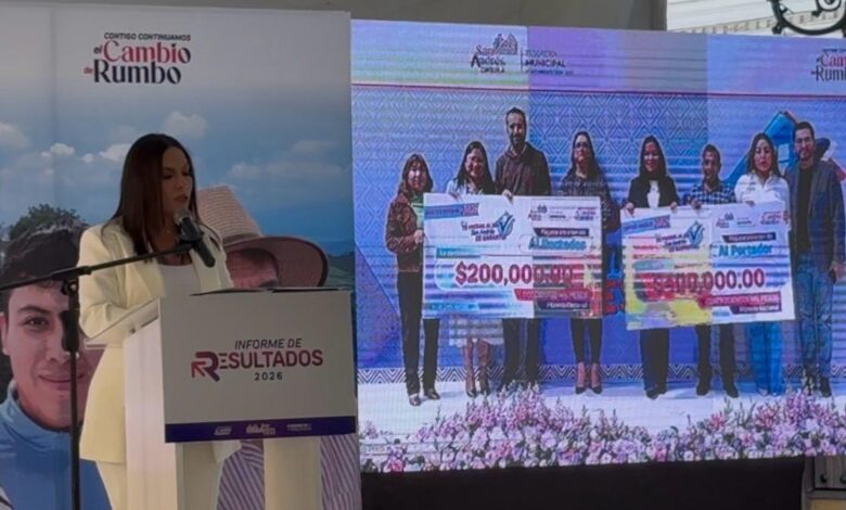 San Andrés Cholula, Lupita Cuautle, informe de resultados, informe trimestral, Tlaxcalancingo, Plan Anual de Obra Pública