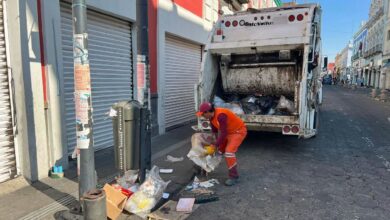 Gobierno de la Ciudad, Puebla capital, recolección de basura, 2 de febrero