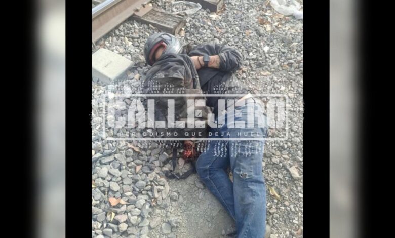 motociclista, tren, parque industrial Puebla 2000, lesionado, grave