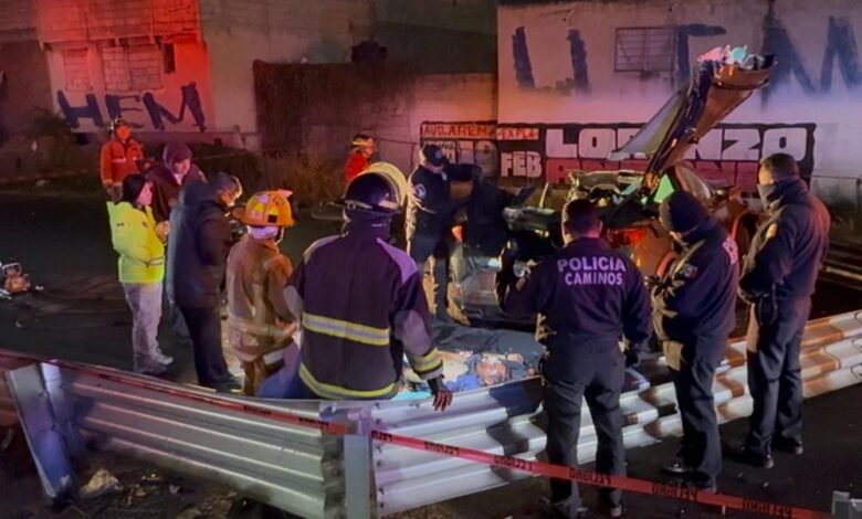 choque, autopista México-Puebla, San Felipe, Cupra, SSP, diligencias