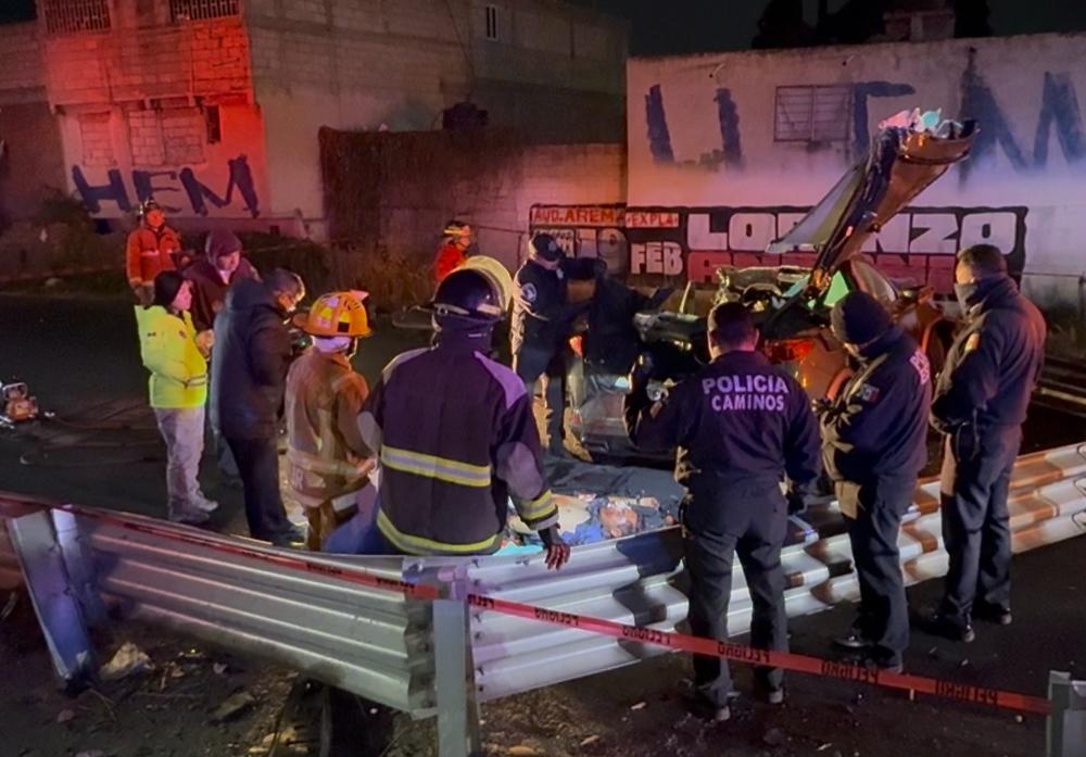 choque, autopista México-Puebla, San Felipe, Cupra, SSP, diligencias